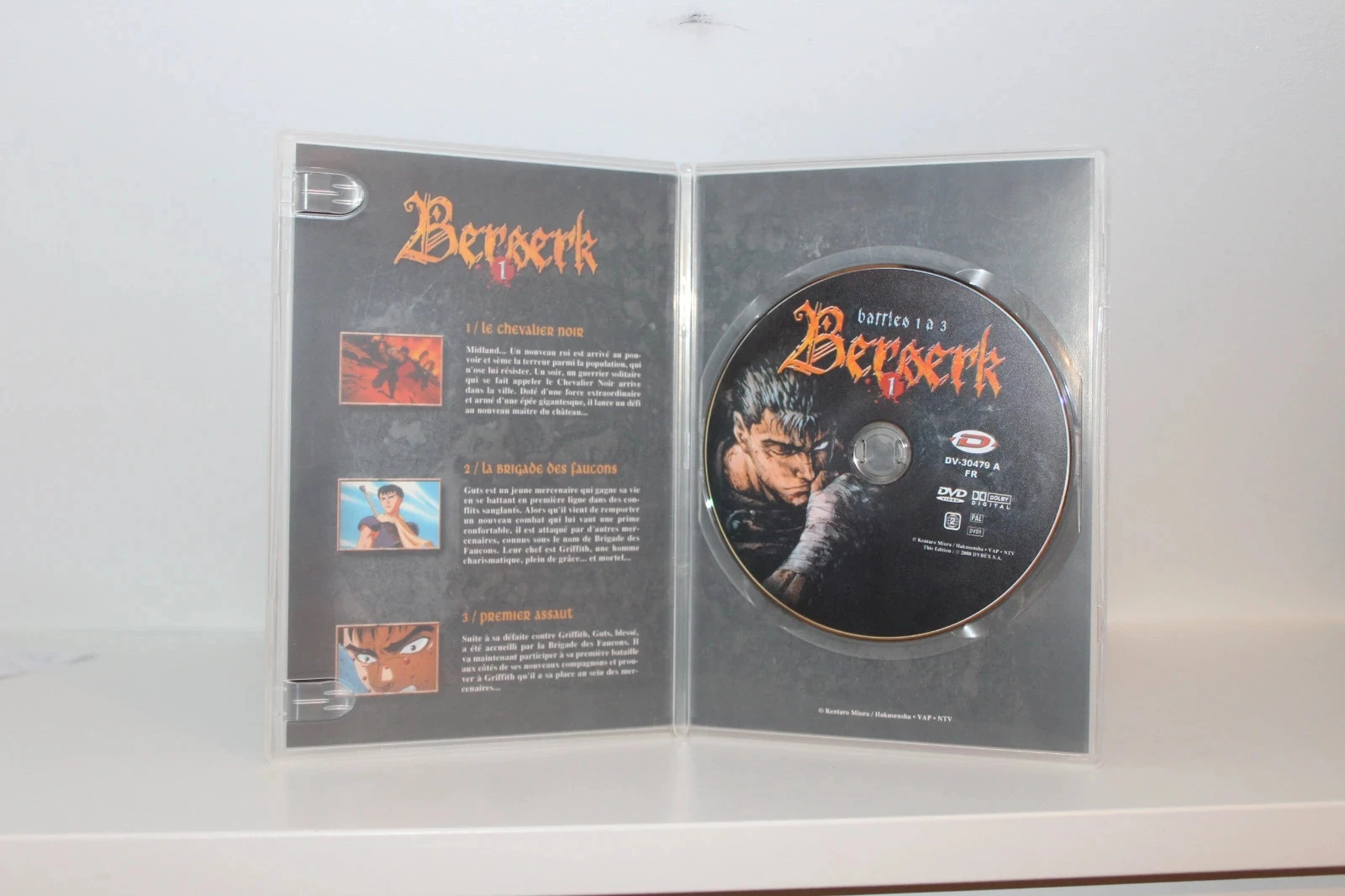 DVD x3 Berserk 1 – photo 5
